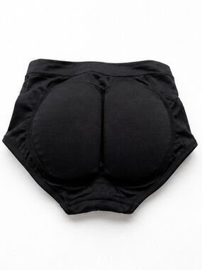 Black Padded Shapewear Briefs